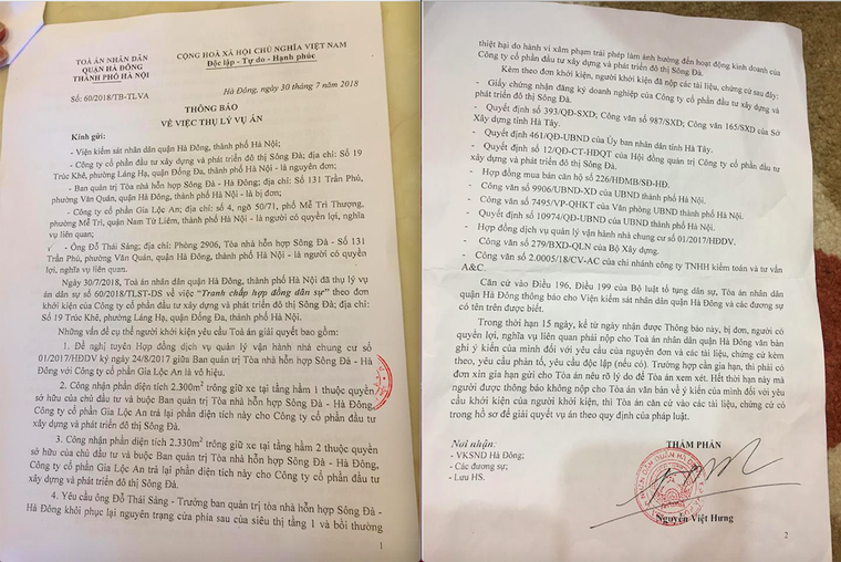 Toà nhà Sông Đà (Hà Đông): Đòi quyền lợi chính đáng cho cư dân, BQT bị kiện ảnh 7