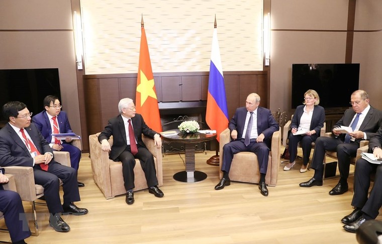 Tổng Bí thư Nguyễn Phú Trọng hội đàm với Tổng thống Nga Putin ảnh 1