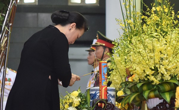 Lãnh đạo Đảng, Nhà nước viếng Chủ tịch nước Trần Đại Quang ảnh 12