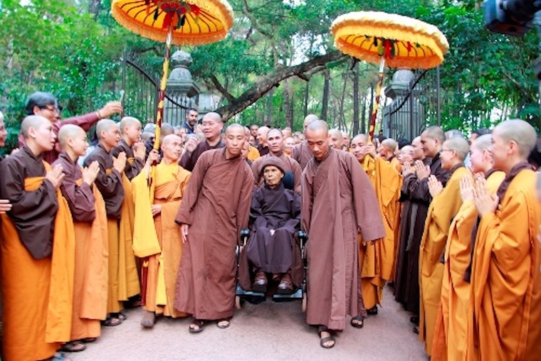 Thiền sư Thích Nhất Hạnh ở lại chùa Từ Hiếu đến khi viên tịch ảnh 1