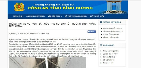 Tiết lộ bất ngờ của người mẹ dựng lên câu chuyện con 20 ngày tuổi bị bắt cóc tại phòng trọ ảnh 1