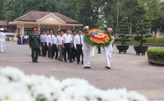 Toàn cảnh lễ viếng nguyên Chủ tịch nước Lê Đức Anh tại quê nhà ảnh 11