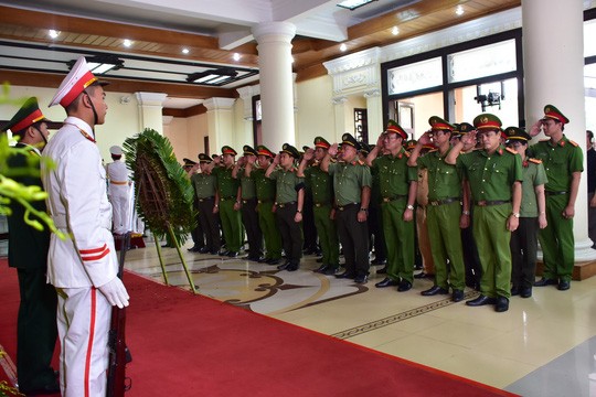 Toàn cảnh lễ viếng nguyên Chủ tịch nước Lê Đức Anh tại quê nhà ảnh 2