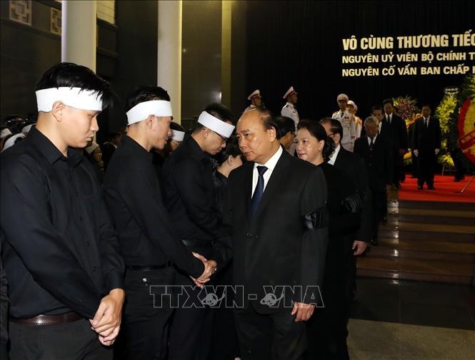 Cử hành trọng thể Lễ Quốc tang nguyên Chủ tịch nước, Đại tướng Lê Đức Anh ảnh 5