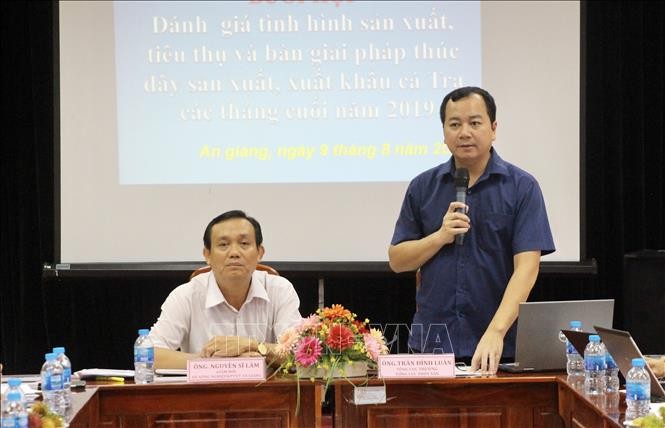 Bàn giải pháp thúc đẩy sản xuất, xuất khẩu cá tra ảnh 1