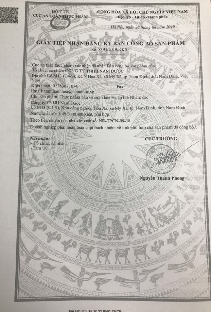Người bệnh cần tỉnh táo nếu không sẽ rơi vào “ma trận” quảng cáo sản phẩm Hạ Áp Ích Nhân ảnh 3