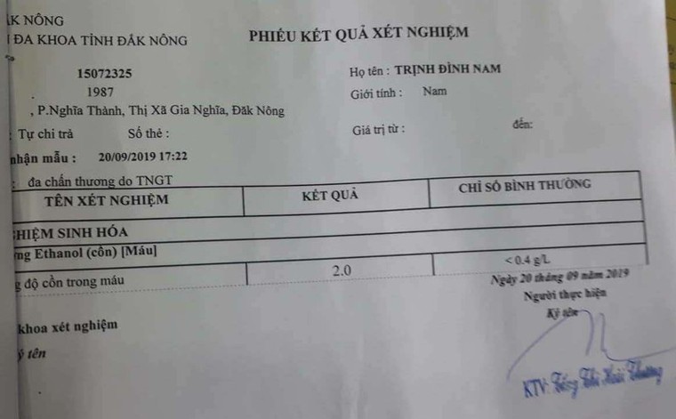 Công an phường có 'men' lái xe tông chết một công nhân ảnh 1