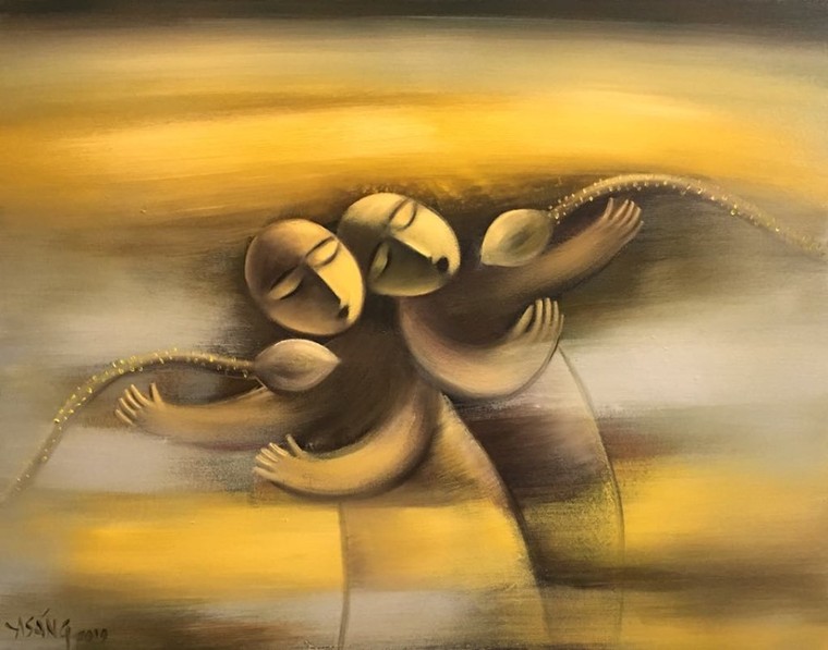 Hoạ sĩ Hoàng A Sáng: Được vẽ mỗi ngày là một ân huệ, sự may mắn của cuộc sống ban tặng ảnh 5