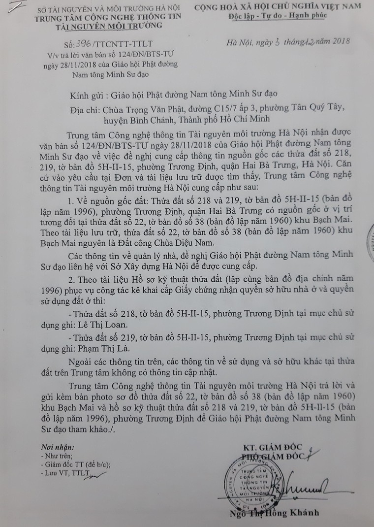 Ai là người đủ pháp lý nhận tiền bồi thường của chùa Diệu Nam? ảnh 3