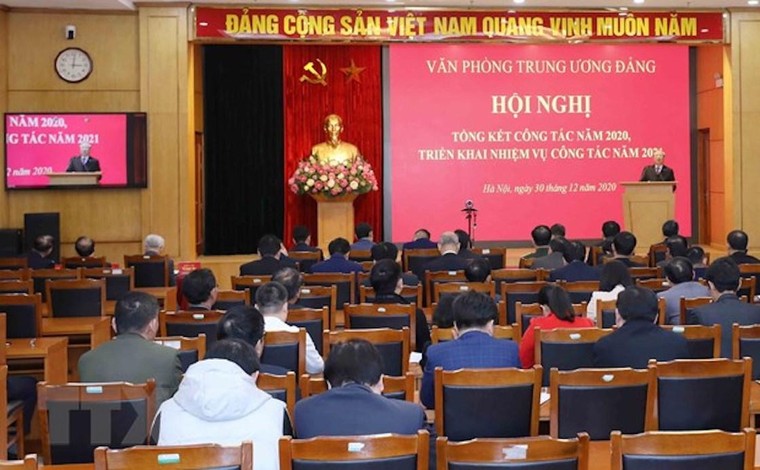 Văn phòng Trung ương Đảng triển khai nhiệm vụ công tác năm 2021 ảnh 1