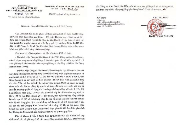 Hiểu đúng bản chất những văn bản của Bộ Công an liên quan Công ty Kim Oanh ảnh 3