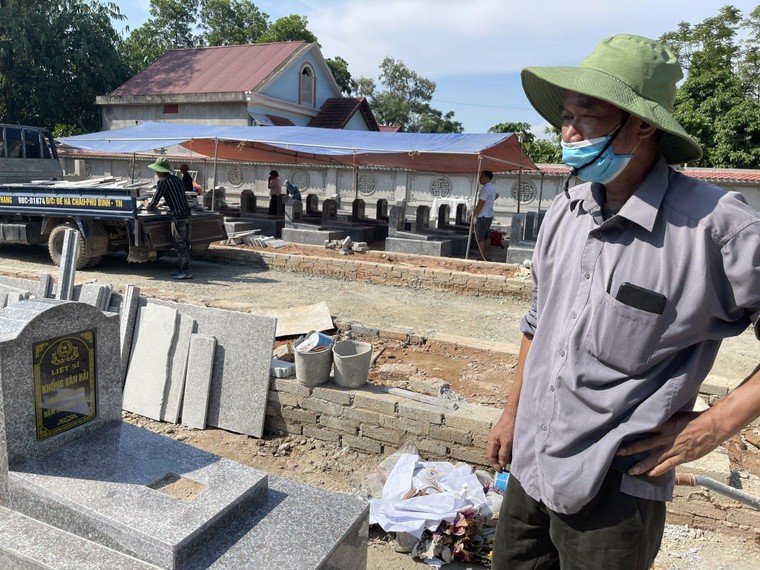 Vụ doanh nghiệp phá dỡ mộ liệt sỹ: Bất cập trong việc thu tiền đối ứng? ảnh 4