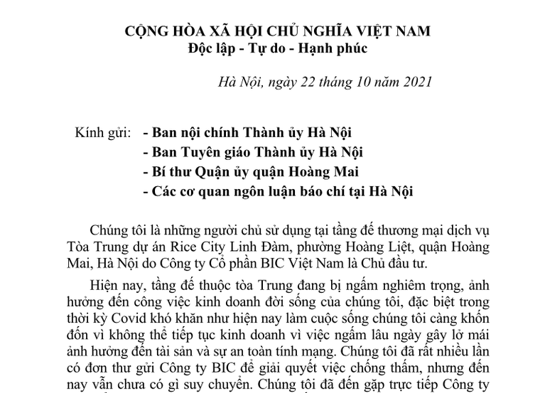 Chung cư Rice City Linh Đàm: Chống thấm đế toà nhà không cần giấy phép ảnh 1