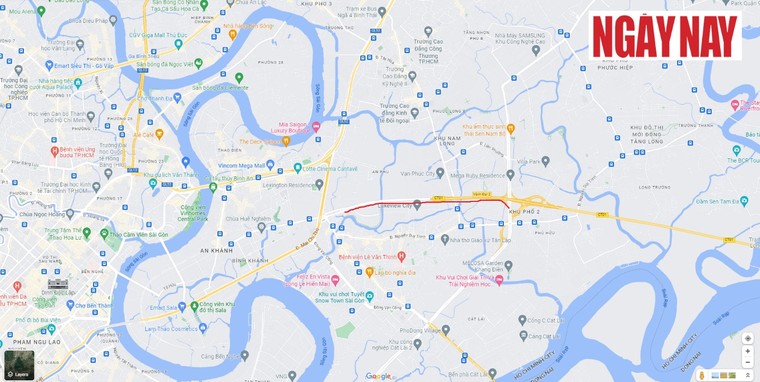 TP.HCM lấy 14,8ha 'đất vàng' đổi 3,4km đường nhưng hơn 6 năm chưa được nhận ảnh 1