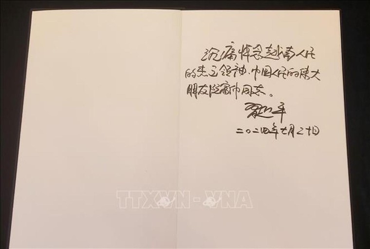 Tổng Bí thư, Chủ tịch Trung Quốc Tập Cận Bình viếng Tổng Bí thư Nguyễn Phú Trọng ảnh 3