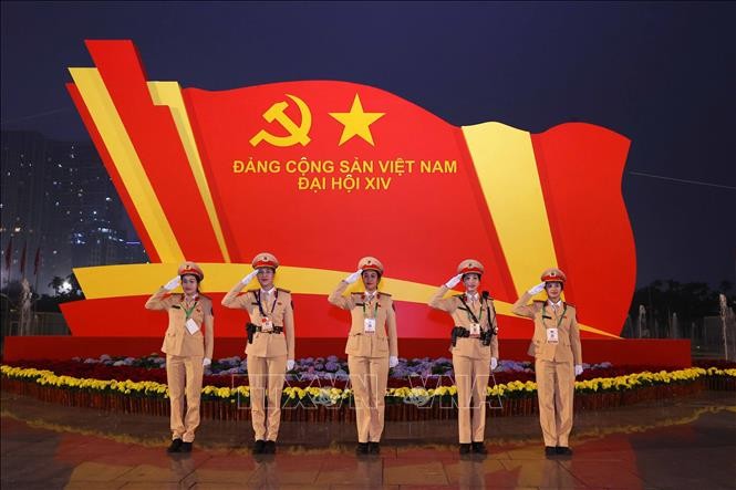 Không khí vui tươi, phấn khởi chào mừng Đại hội đại biểu toàn quốc lần thứ XIV của Đảng ảnh 2