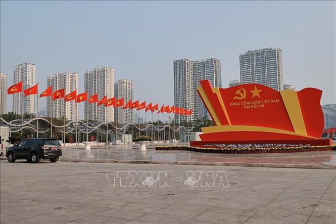 Không khí vui tươi, phấn khởi chào mừng Đại hội đại biểu toàn quốc lần thứ XIV của Đảng ảnh 3
