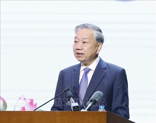 Tổng Bí thư Tô Lâm dự Lễ Kỷ niệm 75 năm Ngày truyền thống của Bệnh viện 108 ảnh 3