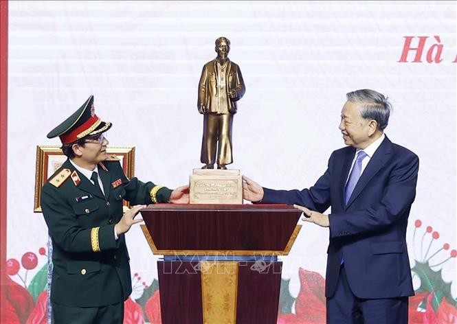 Tổng Bí thư Tô Lâm dự Lễ Kỷ niệm 75 năm Ngày truyền thống của Bệnh viện 108 ảnh 5