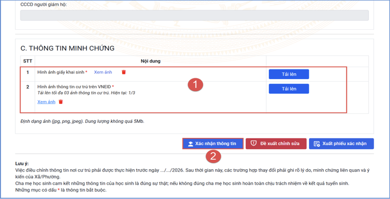Những thủ tục bắt buộc với các phụ huynh có con vào lớp 1, lớp 6 ở Hà Nội ảnh 2