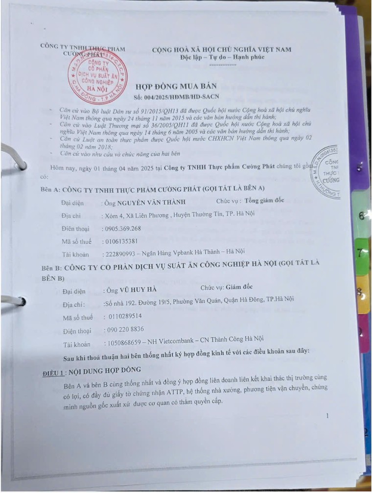 Thịt lợn bệnh đã bị đưa vào suất ăn của những ngôi trường nào ở Hà Nội? ảnh 2