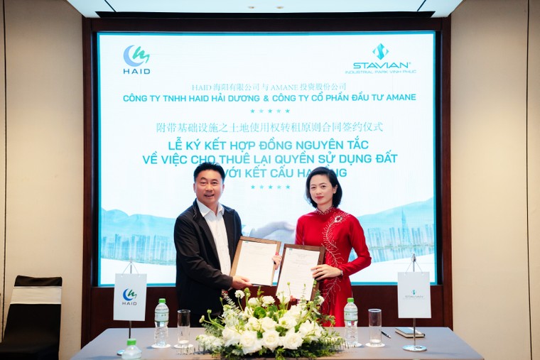 Khu công nghiệp Stavian Vĩnh Phúc tăng tốc thu hút đầu tư với loạt dự án mới ảnh 1