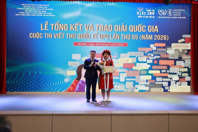 Học sinh lớp 9 tại Hải Phòng giành giải Nhất cuộc thi viết thư UPU lần thứ 55 tại Việt Nam ảnh 1