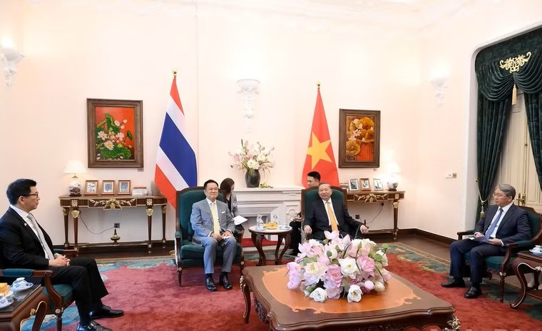 Tổng Bí thư, Chủ tịch nước Tô Lâm tiếp Thủ tướng Thái Lan ảnh 2