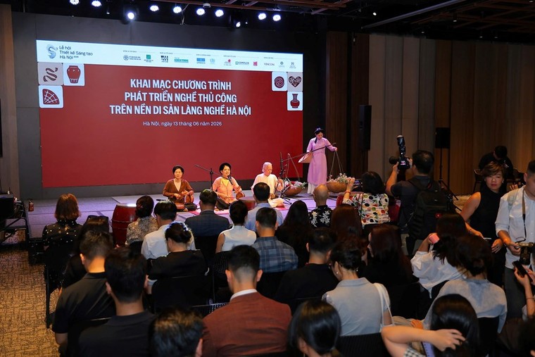 Hà Nội khởi động chương trình phát triển thủ công đương đại từ di sản làng nghề ảnh 1