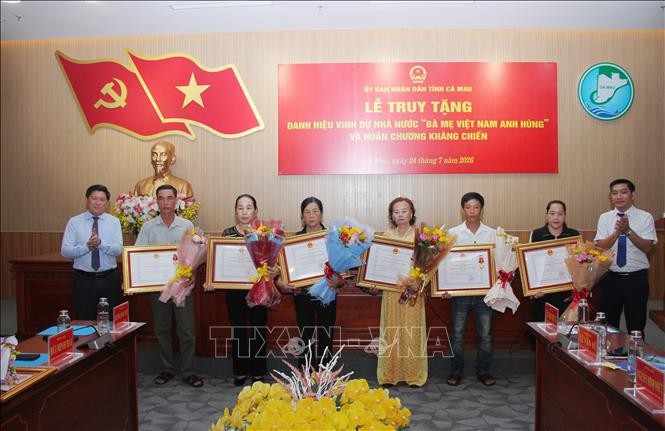 Cà Mau: Truy tặng danh hiệu “Bà mẹ Việt Nam anh hùng” và Huân chương Kháng chiến cho các liệt sĩ ảnh 2