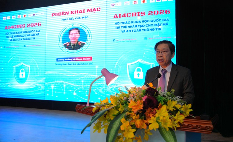 AI4CRIS 2026: Quy tụ trí tuệ, thúc đẩy ứng dụng AI trong lĩnh vực mật mã và an toàn thông tin ảnh 1