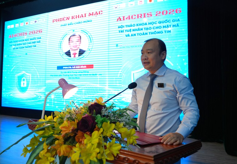AI4CRIS 2026: Quy tụ trí tuệ, thúc đẩy ứng dụng AI trong lĩnh vực mật mã và an toàn thông tin ảnh 3