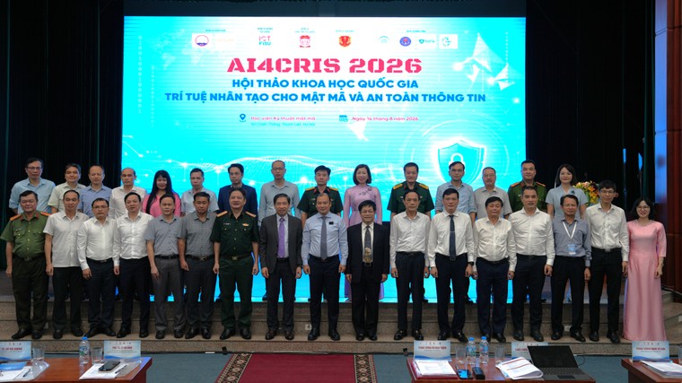 AI4CRIS 2026: Quy tụ trí tuệ, thúc đẩy ứng dụng AI trong lĩnh vực mật mã và an toàn thông tin ảnh 4