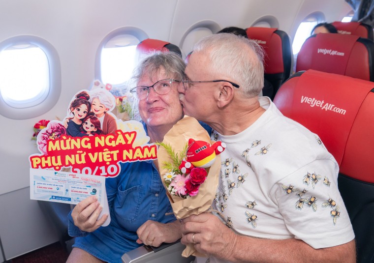 Cùng Vietjet trao gửi ngọt ngào đến một nửa xinh đẹp của thế giới nhân ngày Phụ nữ Việt Nam 20/10 ảnh 2