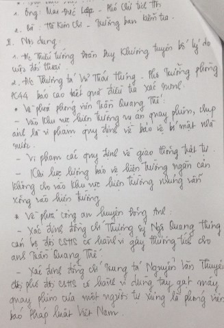 Sự thực về “cái gạt tay” trong biên bản giữa CAHN và Báo Tuổi trẻ ảnh 2