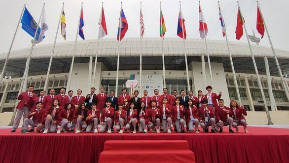 Lễ thượng cờ SEA Games 31 diễn ra trong không khí trang nghiêm, long trọng ảnh 1