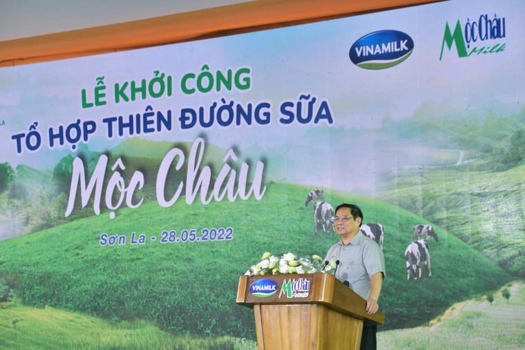Mộc Châu Milk và Vinamilk chính thức ra mắt và khởi công dự án Tổ hợp Thiên đường sữa Mộc Châu ảnh 4