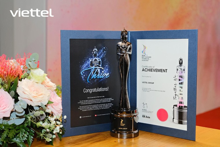 Viettel tiếp tục được công nhận là nơi làm việc tốt nhất dành cho nhân sự Châu Á ảnh 1