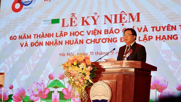 Học viện Báo chí và Tuyên truyền đón nhận Huân chương Độc lập hạng Ba ảnh 4