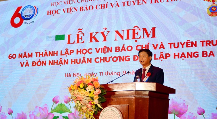 Học viện Báo chí và Tuyên truyền đón nhận Huân chương Độc lập hạng Ba ảnh 5