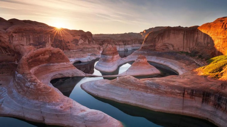 Hồ nước này nằm ở bang nào tại xứ sở cờ hoa?