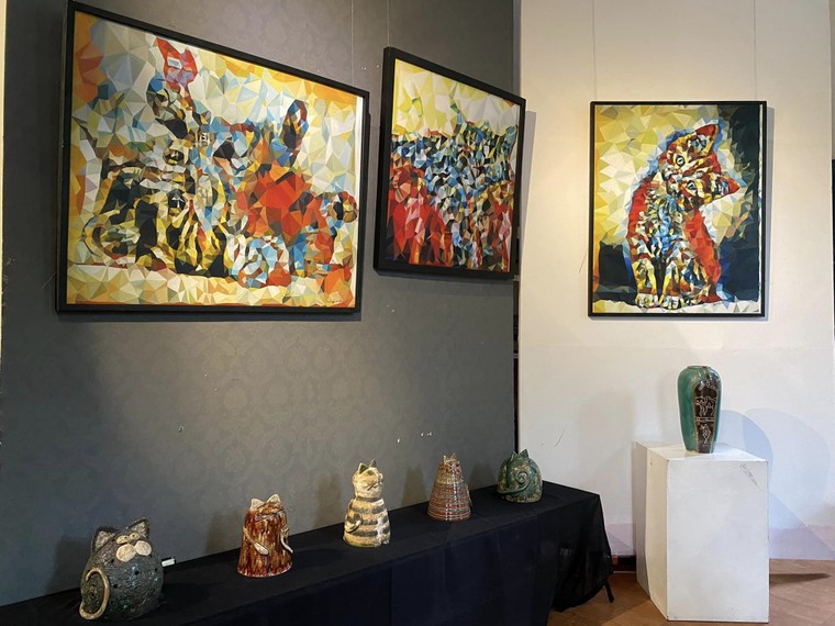 Trương Thúy Anh - Nguyễn Thu Thủy: Mang Miêu ra chơi ngày Cá ảnh 2