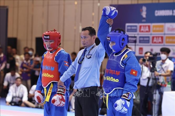 Lê Thị Hiền giành HCV đầu tiên cho Vovinam Việt Nam ảnh 1