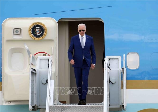 Tổng Bí thư Nguyễn Phú Trọng chủ trì lễ đón chính thức Tổng thống Mỹ Joe Biden ảnh 4