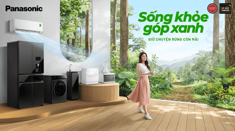 Panasonic Việt Nam tái khởi động chương trình trồng rừng 'Sống khỏe góp xanh 2023' ảnh 3