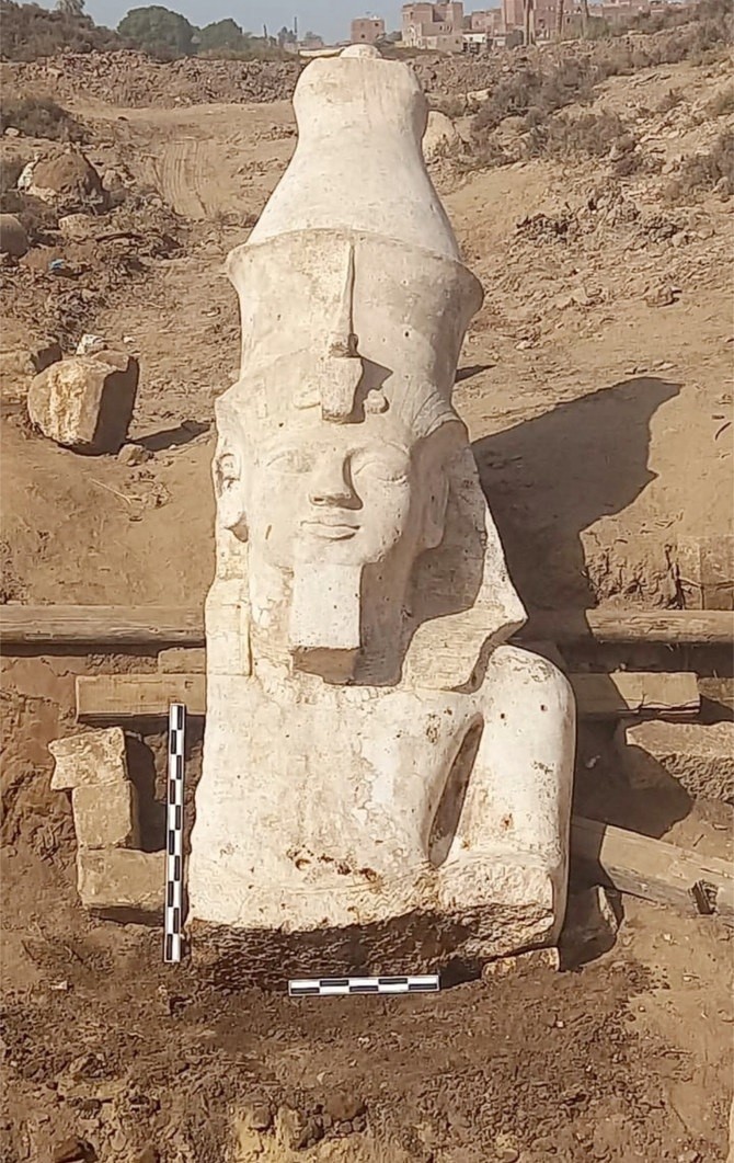 Ai Cập khai quật tượng Pharaoh Ramses II ảnh 1