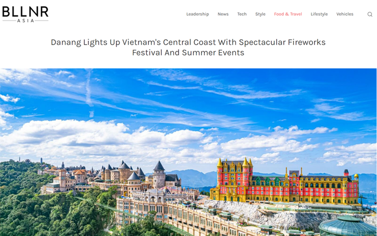 Báo chí quốc tế đồng loạt lên tin về Lễ hội pháo hoa quốc tế Đà Nẵng – DIFF 2024 ảnh 1