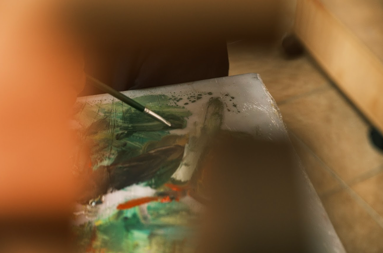 Ngắm cảnh miền núi Đông Bắc qua nét vẽ của nam sinh Gen Z ảnh 2