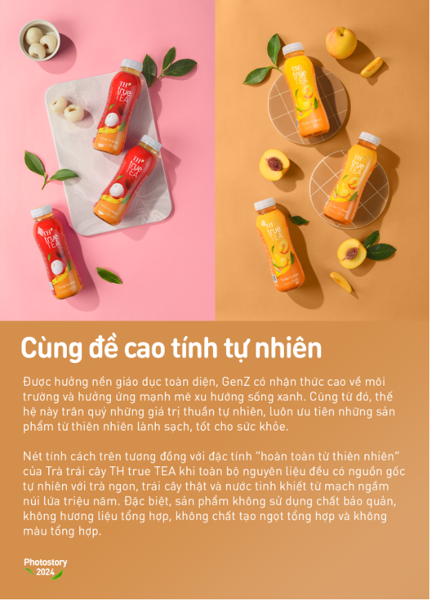 Trà trái cây TH true TEA - cặp bài trùng với tính cách GenZ ảnh 2