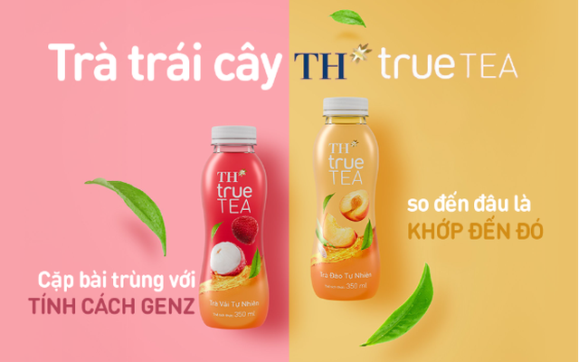 Trà trái cây TH true TEA - cặp bài trùng với tính cách GenZ ảnh 1